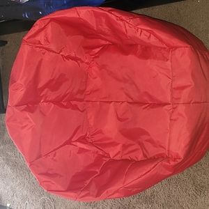 2 Red BIG Joe Beanbag Chairs